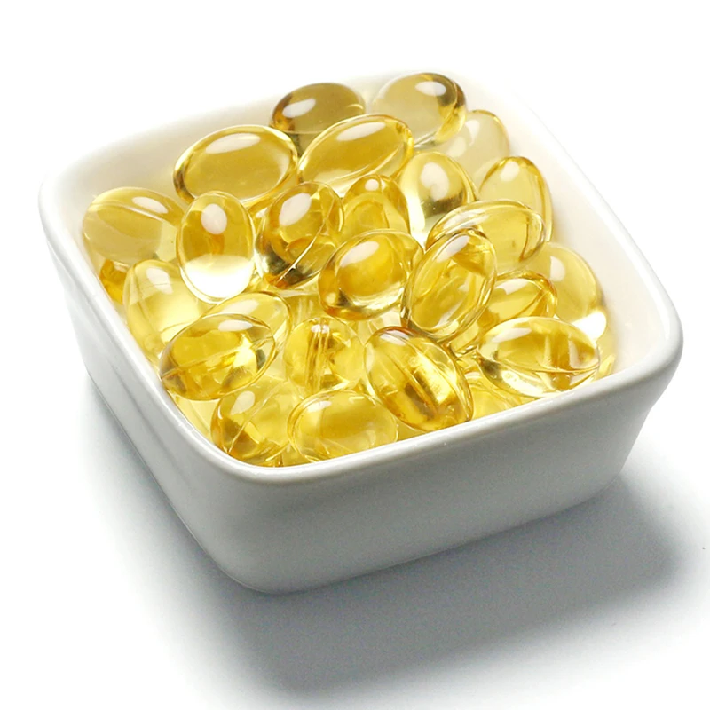 Private Label Vitamin A Softgel Capsules Supplement Vitamin D Fish Oil Capsules