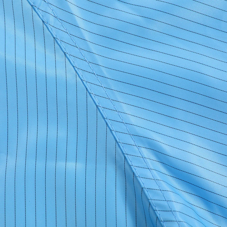 Carbon Fiber Cleanroom ESD Clothes Anti-static Lint Free ESD Cleanroom Clothing