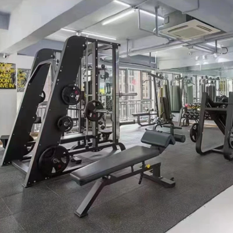 Sports Floor Manufacturer High Density Non Toxic Gym EPDM Rubber Flooring Rolls Tiles Equipments Mat for