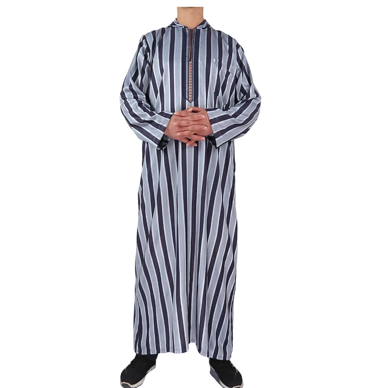 Men Dishdasha Thobe Muslim Islamic Clothes Arab Saudi Jubba Thoub Robe traditional muslim clothing moroccan hooded thobe