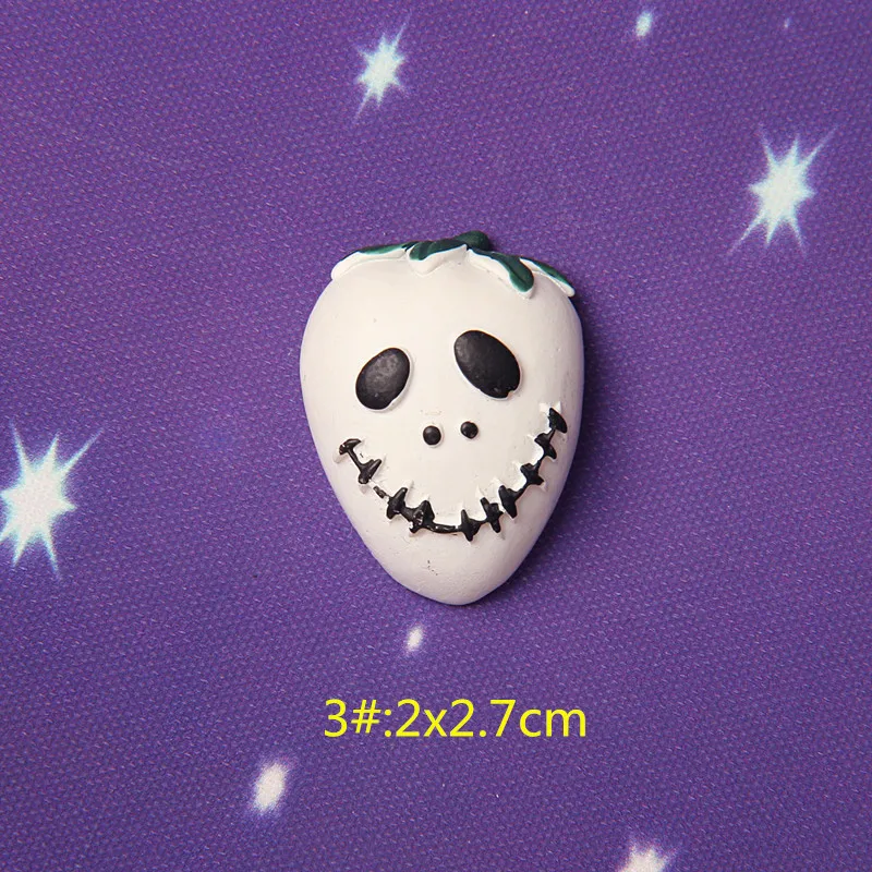 
Free Shipping Mysterious Voodoo Doll Bloodshot Eyes Flatback Resin Hallowmas Party Decoration Accessory Charms Resin Cabochons 