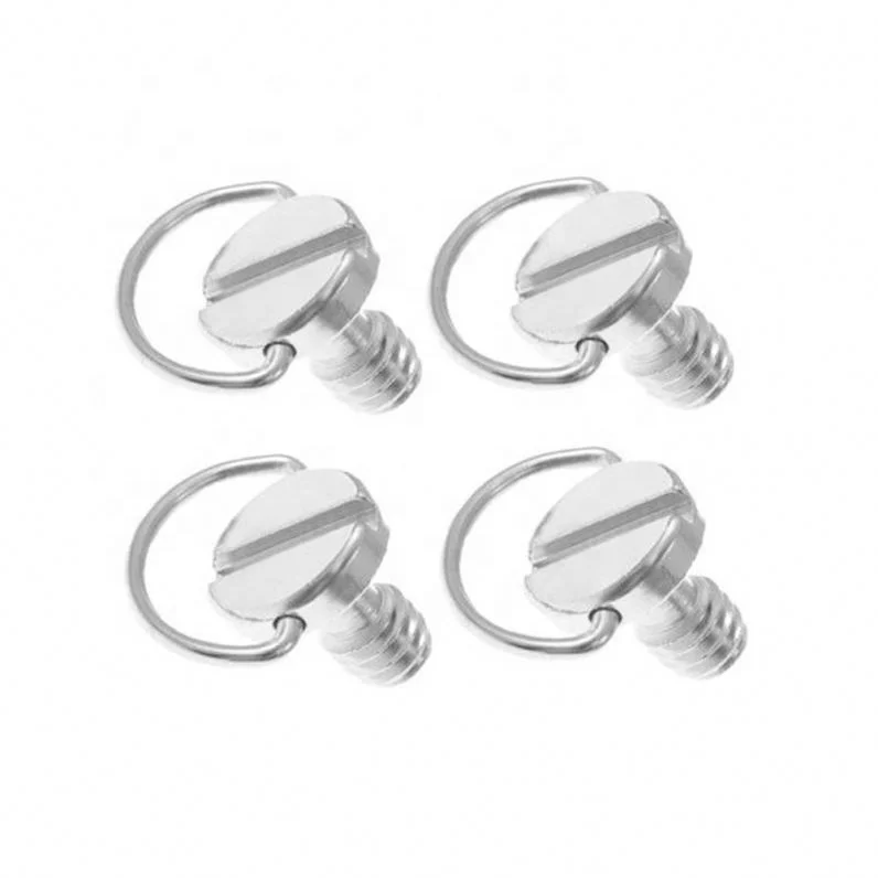 
D Ring 1/4 Camera Tripod Screw Hidden Camera Mounting Screw 