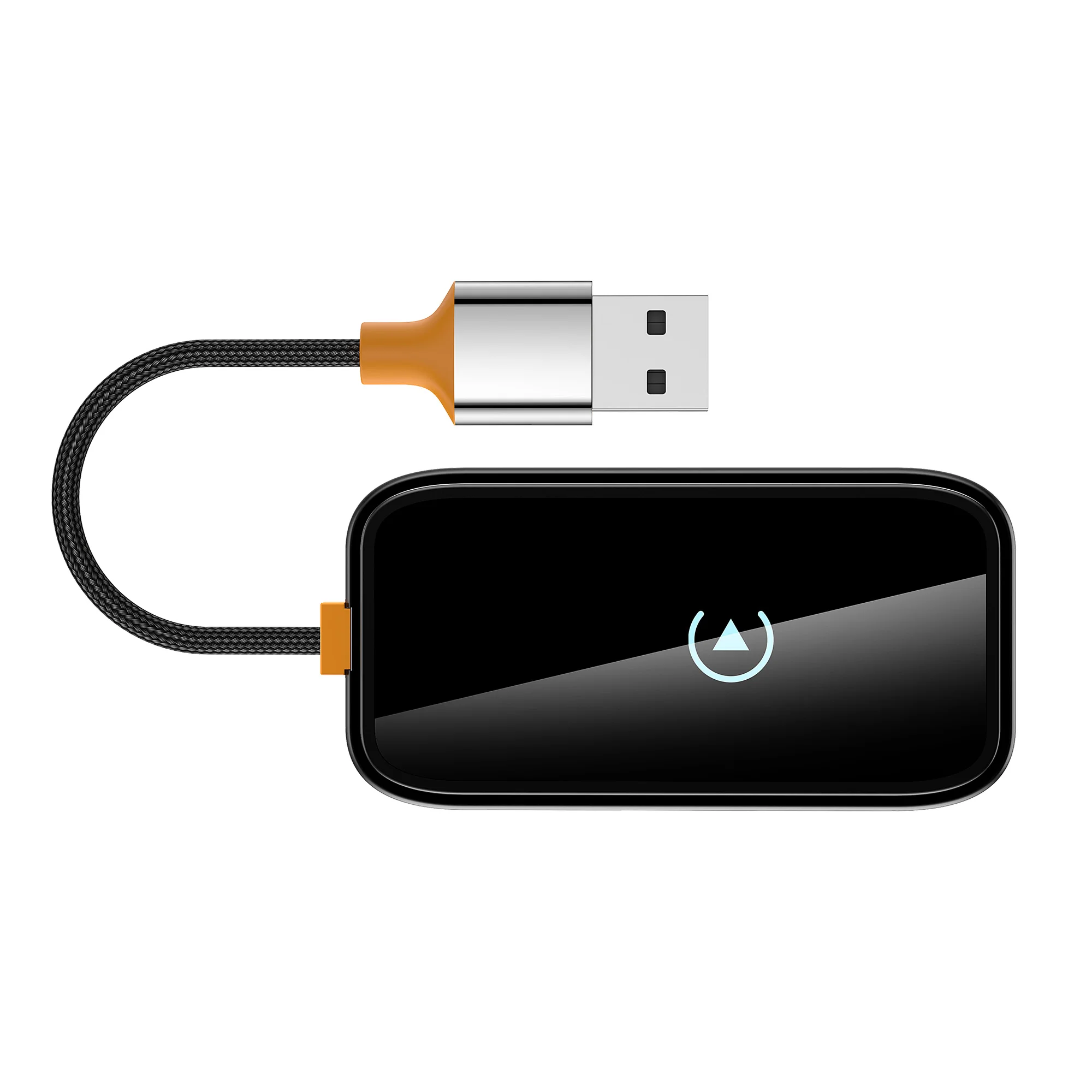 Wired to Wireless 2 in 1 AI Box Carplay 5G Wif & Bluetooth 5.0 Android Auto Plug and Play Non-inductive Connection