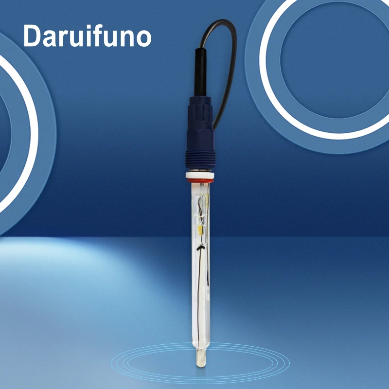 Hydrofluoric Acid Resistance Online Glass pH Sensor Electrode for Water