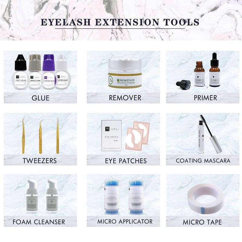 JTFIL eyelash extensions tyaning kitskit extension lash eyelash extensions starter kit