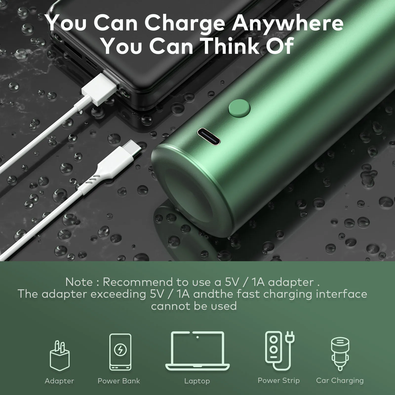 Wireless Handheld Airbrushes: 3-Speed Adjustment, All-Aluminum Body, Precise and Even Liquid Atomization cordless airbrush