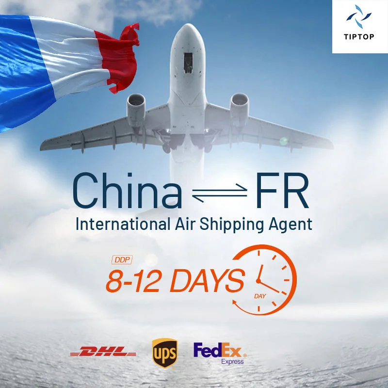 DDP / DDU / UPS / FEDEX / DHL Cheapest Air Shipping Rates Shipping Agent from China to France door to door Service