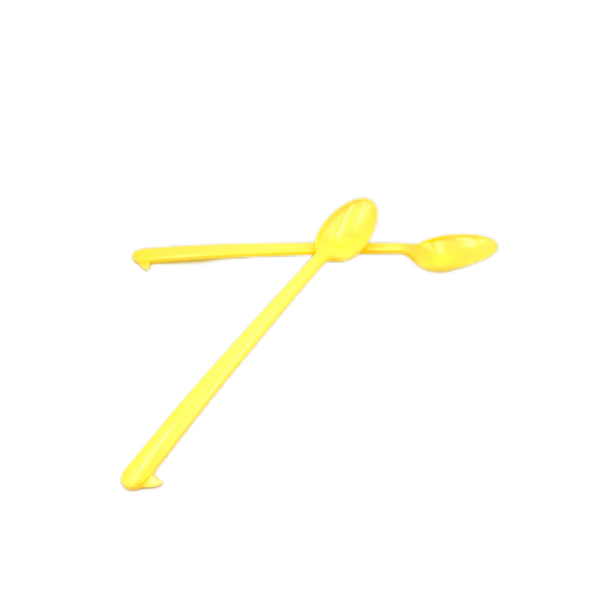 Wholesale New Materials disposable plastic dinner service cutlery set dessert spoons