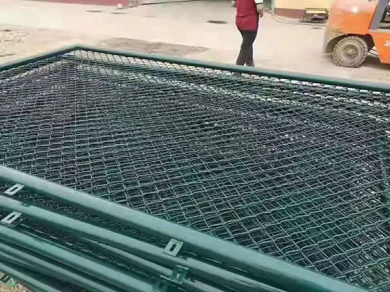 8 foot chain link fence wall diamond mesh cyclone fence chain link