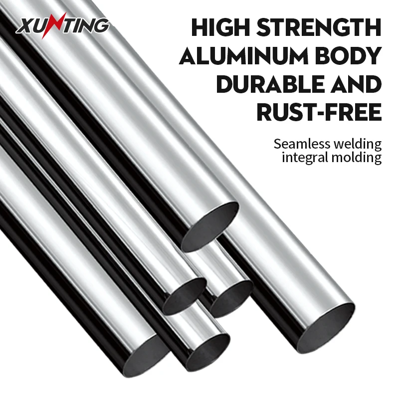 Xunting Customized Aluminum Alloy Floor Air Cycling Pump Hand Air Tire Bicycle Pump Air Bike Pump With Pressure Gauge