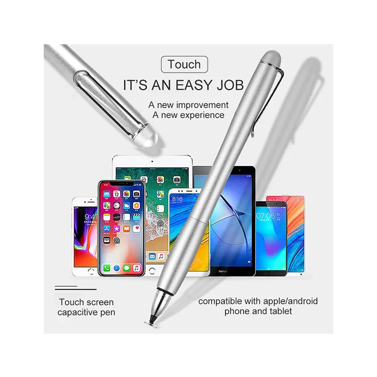 Classic Color Aluminum Material Stylus Pen Suitable For Touch Tablet Computer Universal Stylus Pen