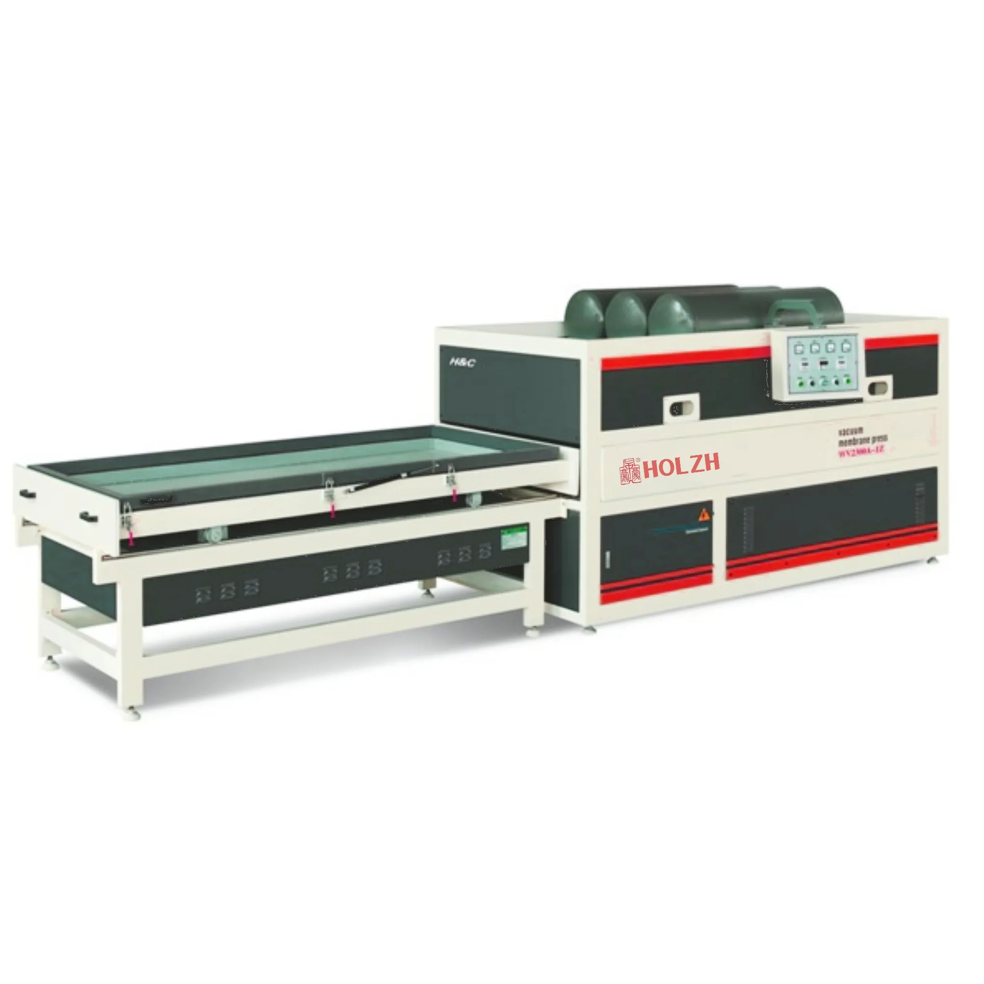 Woodworking Automatic One Table Wood Door Cabinet Membrane Vacuum Press Machine