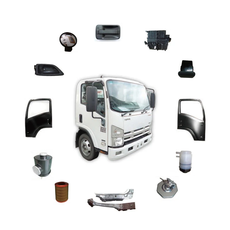 For Isuzu Elf Npr 700p Truck Body Spare Parts NPR 150 NQR  NMR  NLR over 1000 items