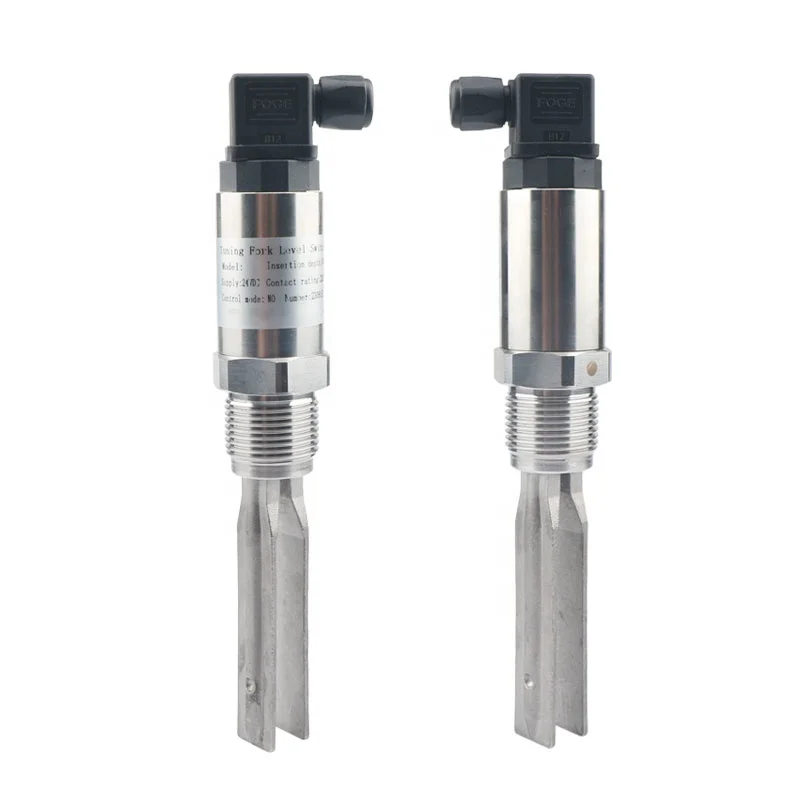 Ip65 Vibrating Fork Level Switch Spdt Dpdt Relay Fork Tuning Level Sensor Switch High Low Limit Alarm Sensor for Drinking Water