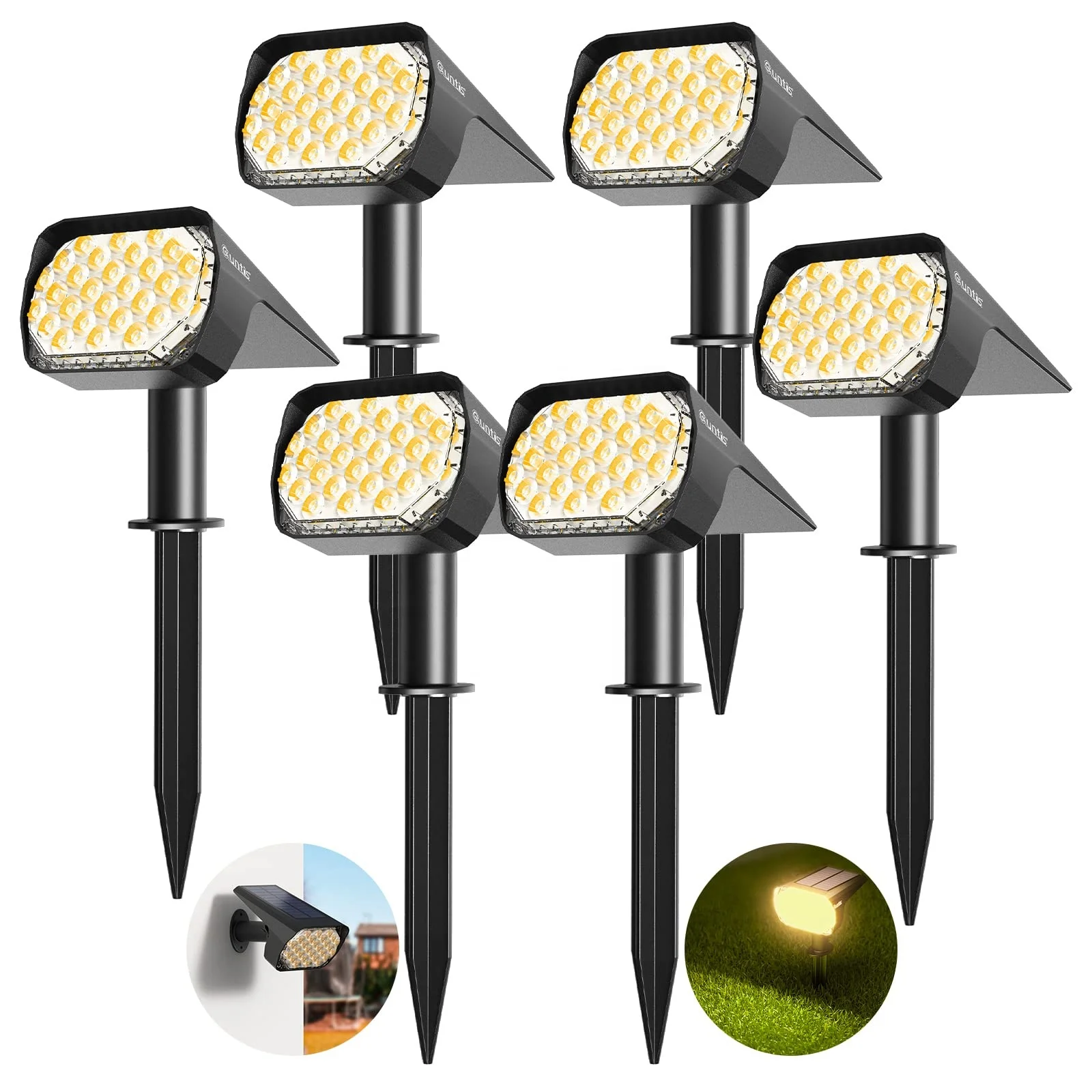Northland spot light ip65 теплый белый водонепроницаемый прожектор садовый дорожный светильник светодиодный наземный уличный Солнечный свет с солнечной энергией