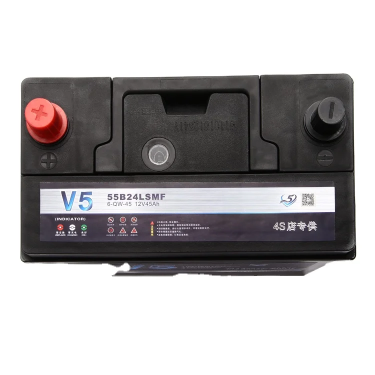 High Capacity  Newest Fashion 12V 45Ah Battery Portable Jump Starter Battery For Vehicle lead acid car battery factory