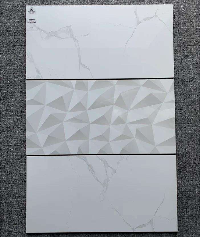Full polished 300x600mm livingroom bathroom wall floor tiles soft glazed wall tiles