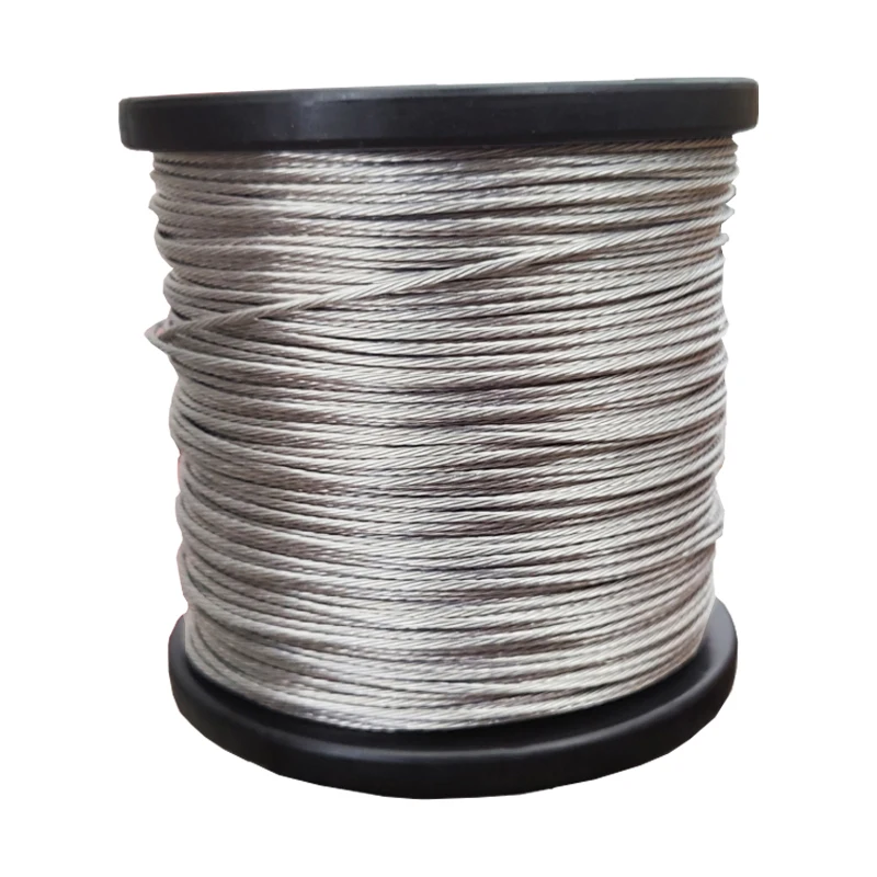 Electric Fence Wire Diameter 1.8mm  High Voltage Pulse Fence Conductive Rope Made Of Aluminum Magnesium Alloy