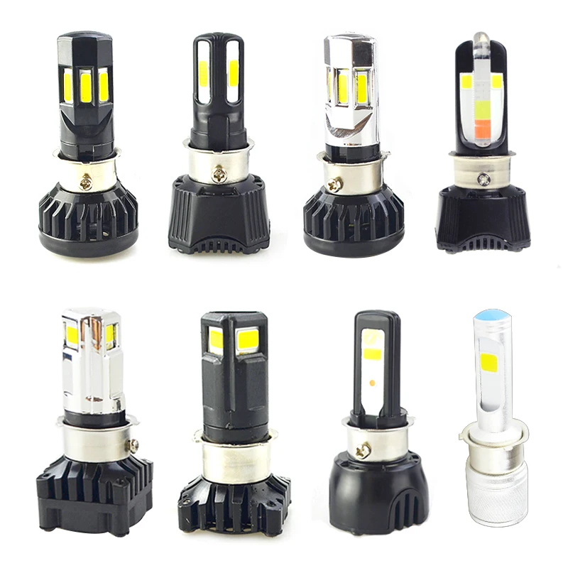 Electric Car Lights H4 LED Motorcycle Headlight Bulbs  Led Headlight Moto Motorbike Headlamp Lighting