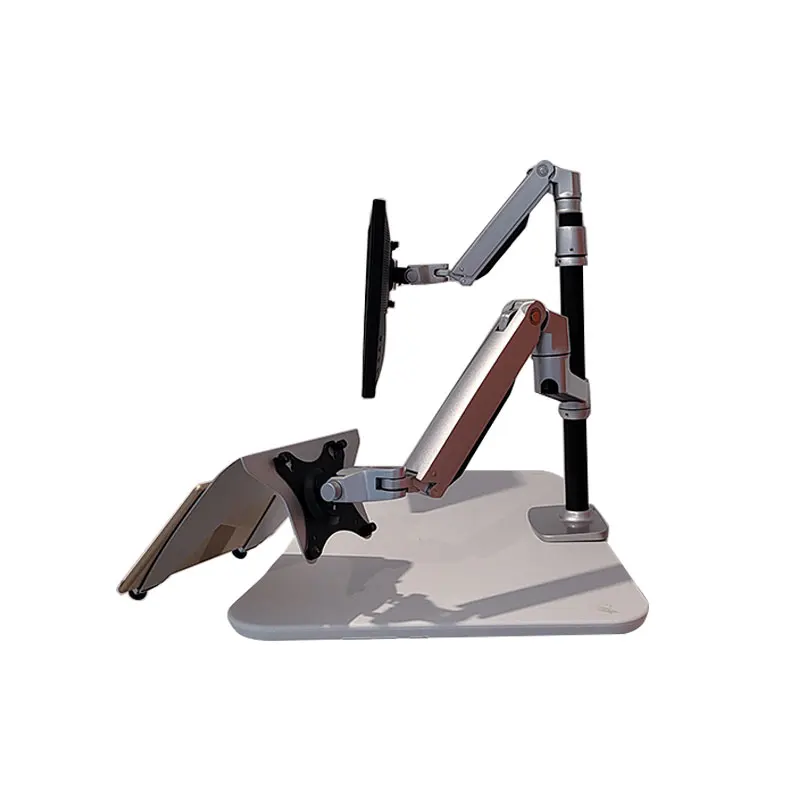 Junnan double pole monitor laptop bracket stock office home chair with monitor arm omron digital arm bp monitor