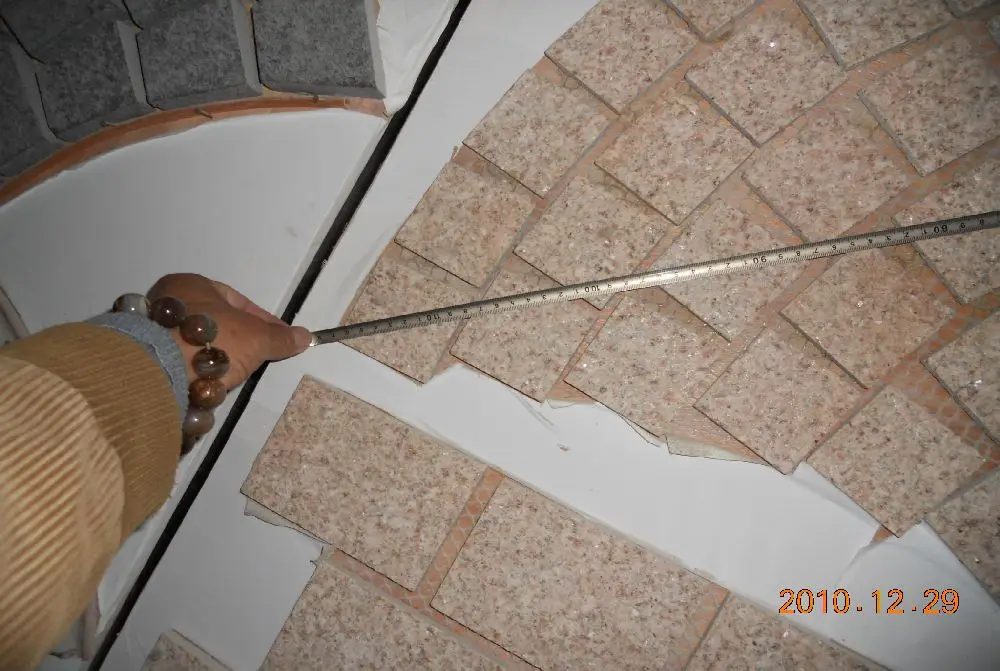 Granite Cobblestone Paver for Driveways G684,Mesh Back Paver Stone