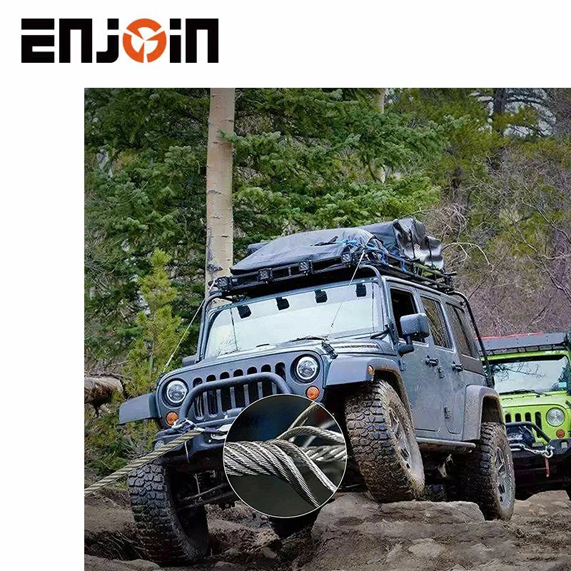 XINQI 12V 3500lb Electric Winch, ATV UTV Winch with Mounting Bracket/Wireless Remote Control for Towing ATV/UTV