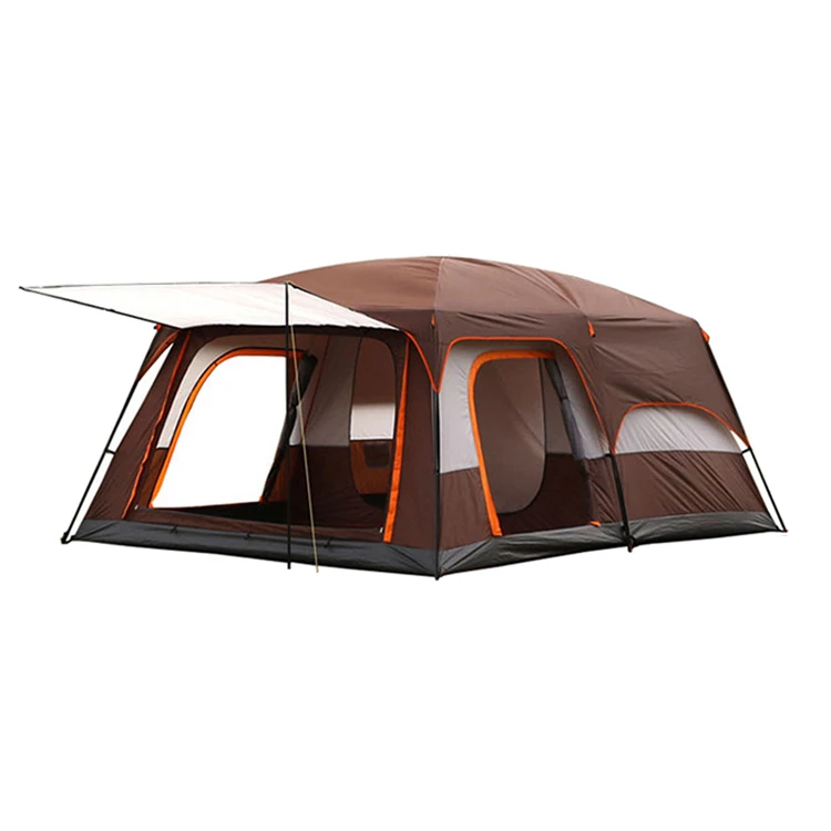 Acampar Kamping Barraca Zelt Tenda Tienda 210 D Oxford Cloth Family Folding Luxury Beach Glamping Camping Tther Outdoor Tents