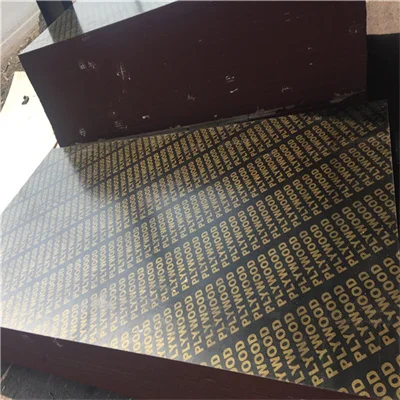Professional Wholesale 18mm black film faced plywood construction/formwork plywood