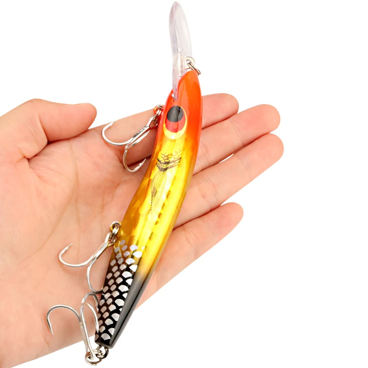 ABS Hard Minnow Fishing Lures With Quality Sharpened Hook Artificial Deep Minnow Fishing Bait Lures Fishing Minnow