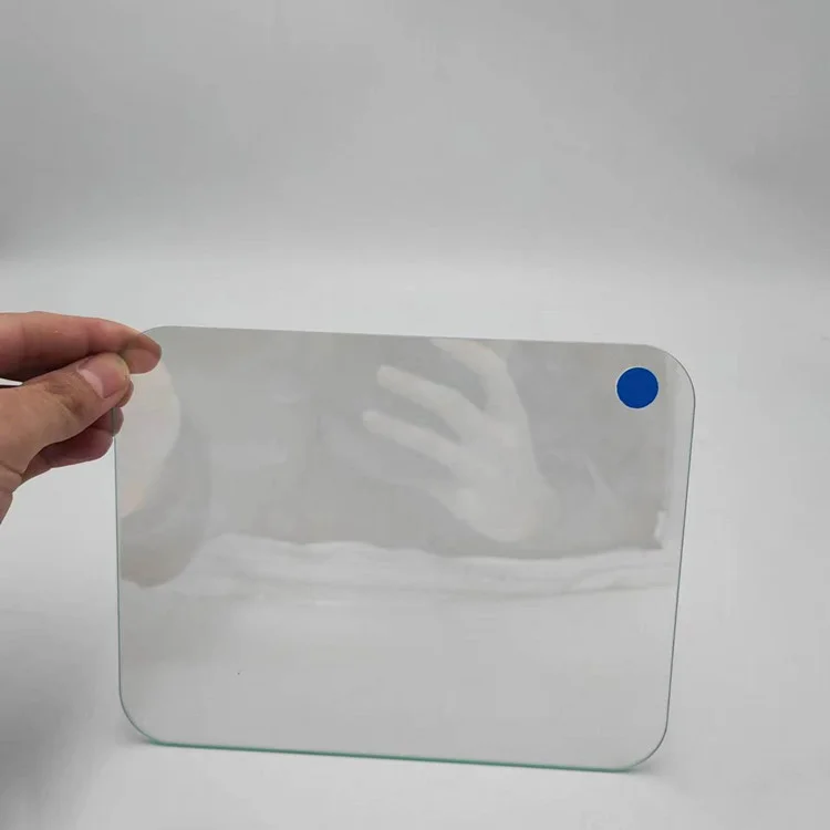 Best selling Customized thickness Teleprompter 70/30 60/40 beam splitter screen for teleprompter glass