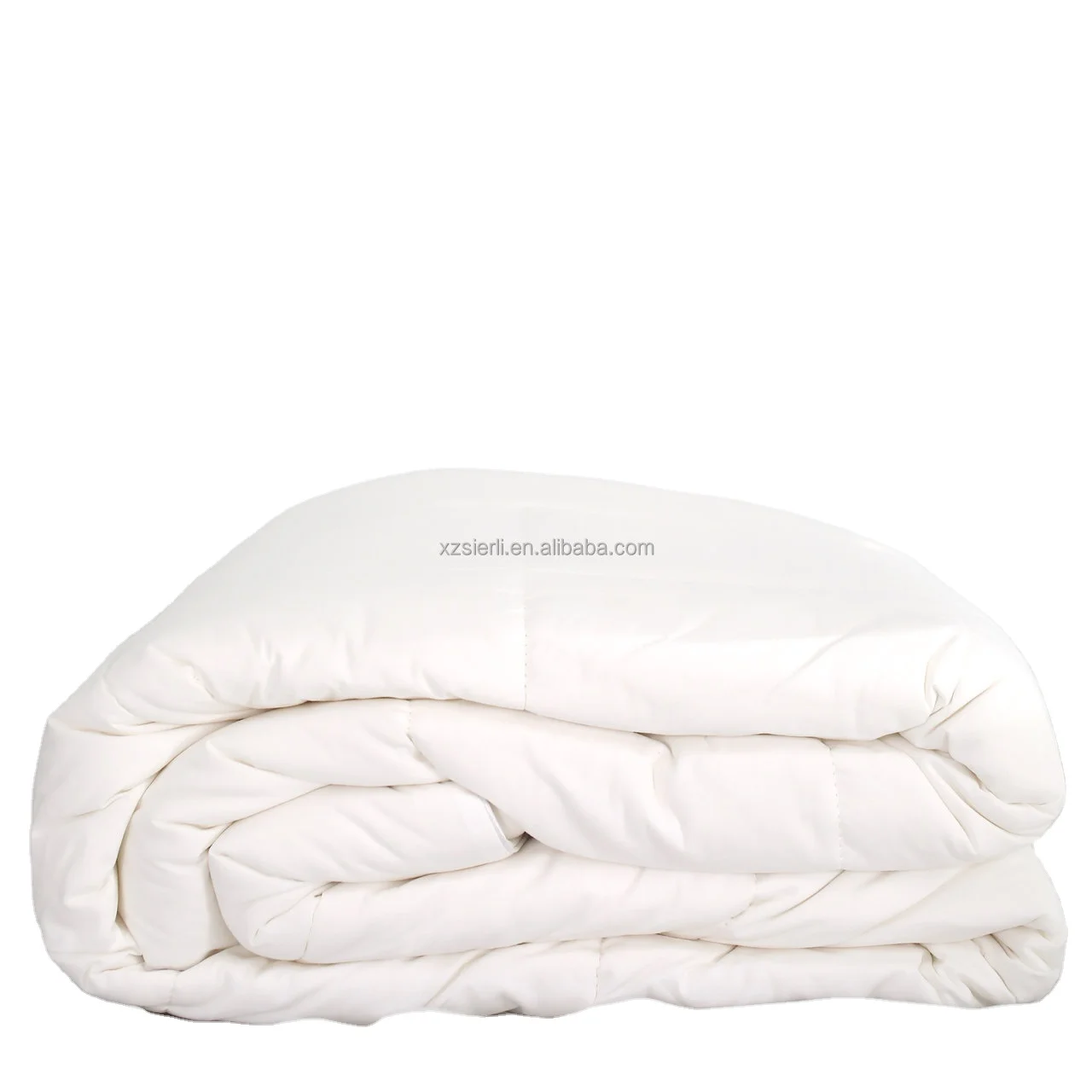 manufacturer Customized  quilting Cotton Cover 100% tussah silk filling China economic silk quilt