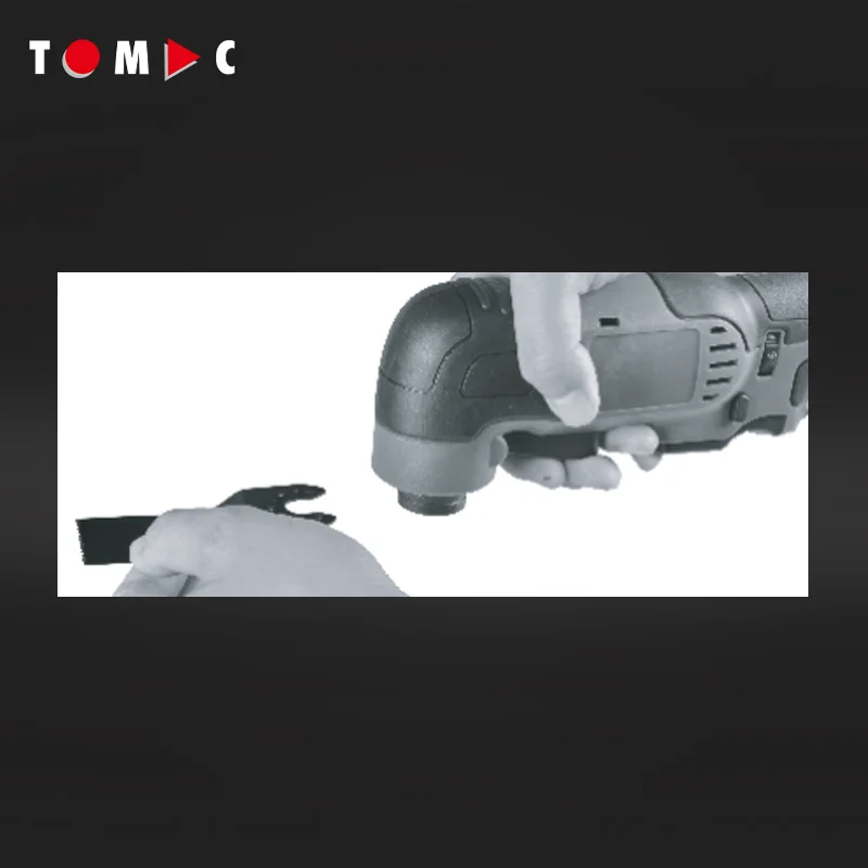 TOMAC 20V Cordless Oscillating Multi-Tool, CE Certified, Portable Electric Power Tool for DIY and Professional Applications