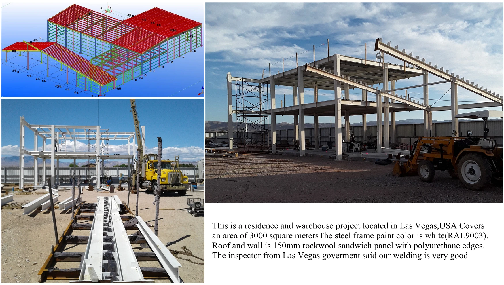 Hot Sale Prefab Warehouse Dome Coal Storage Design Space Structure Multi Storey Building Fast Installed Sheds