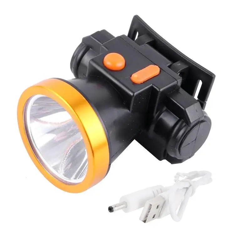 COYOLED Head Lamp For Camping Hiking Fishing Hunting High Power Bright Camping Light USB Rechargeable Golden Led Headlamp