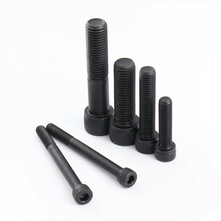 M20 M22 M24 M27 M30 M36 M42 M48 DIN912 Grade 12.9 High Tensile Black Oxide  Alloy Steel Hex Socket Head Screws Allen Bolts