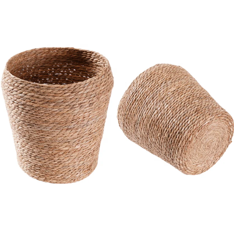 Best Selling Seagrass Storage Rope Toy Hanging Paper Straw Basket