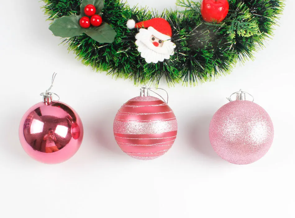 Christmas ornament Decoration Shatterproof indoor Plastic Christmas ball