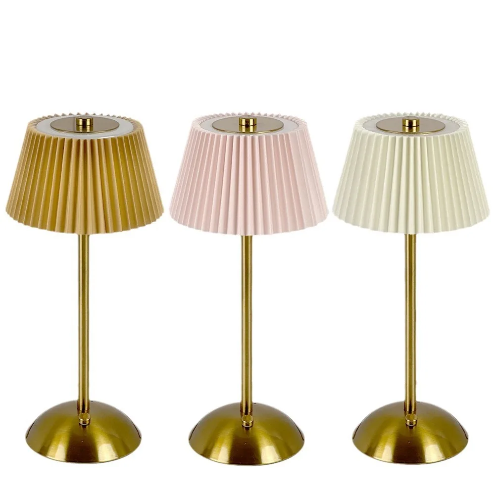 Creative USB 5V DC Dimmable Table Lamp For Desk Bedside Desk Decor Bar Night Light Holiday Party Gift Hotel