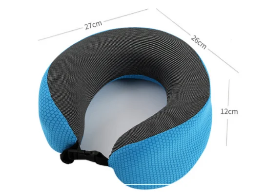 u-shaped neck soft pillow compact comfortable ergonomic support for head and neck