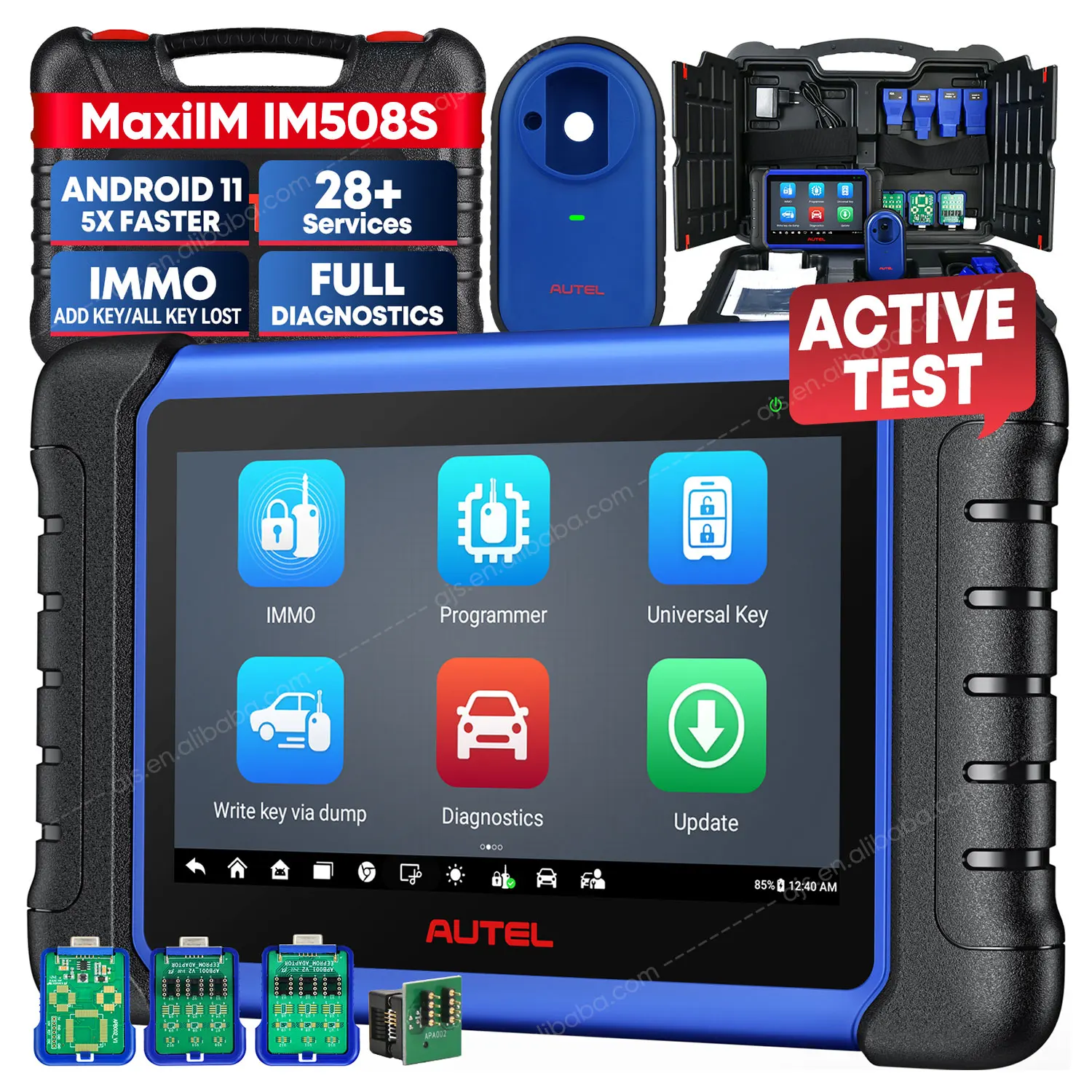 Autel IM508S брелок для ключей программатор диагностический инструмент XP200 OBD2 Автомобильный сканер autel IM508 Авто ключи программист