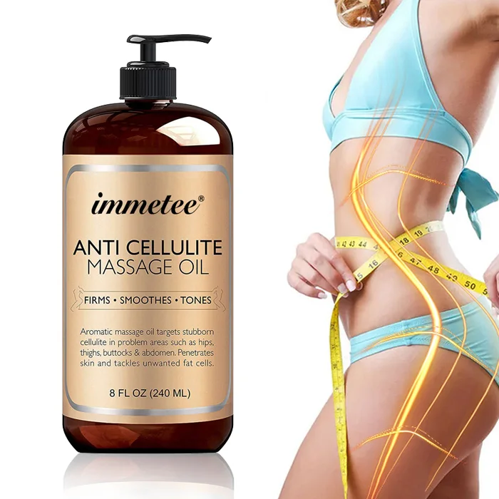 Immetee Private Label Herbal Slimming Oil Fat Burning Lipo Slimming Oil Firming Slimming Oil