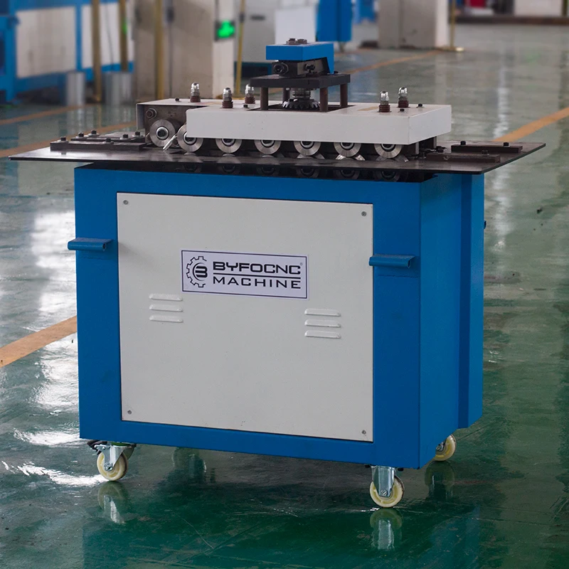 BYFOCNC hvac duct lock forming making machine/lock former machine