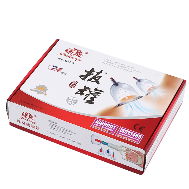 Jinkang Vacuum Cupping Fire Glass Cupping Machine 24 Cups Cupping