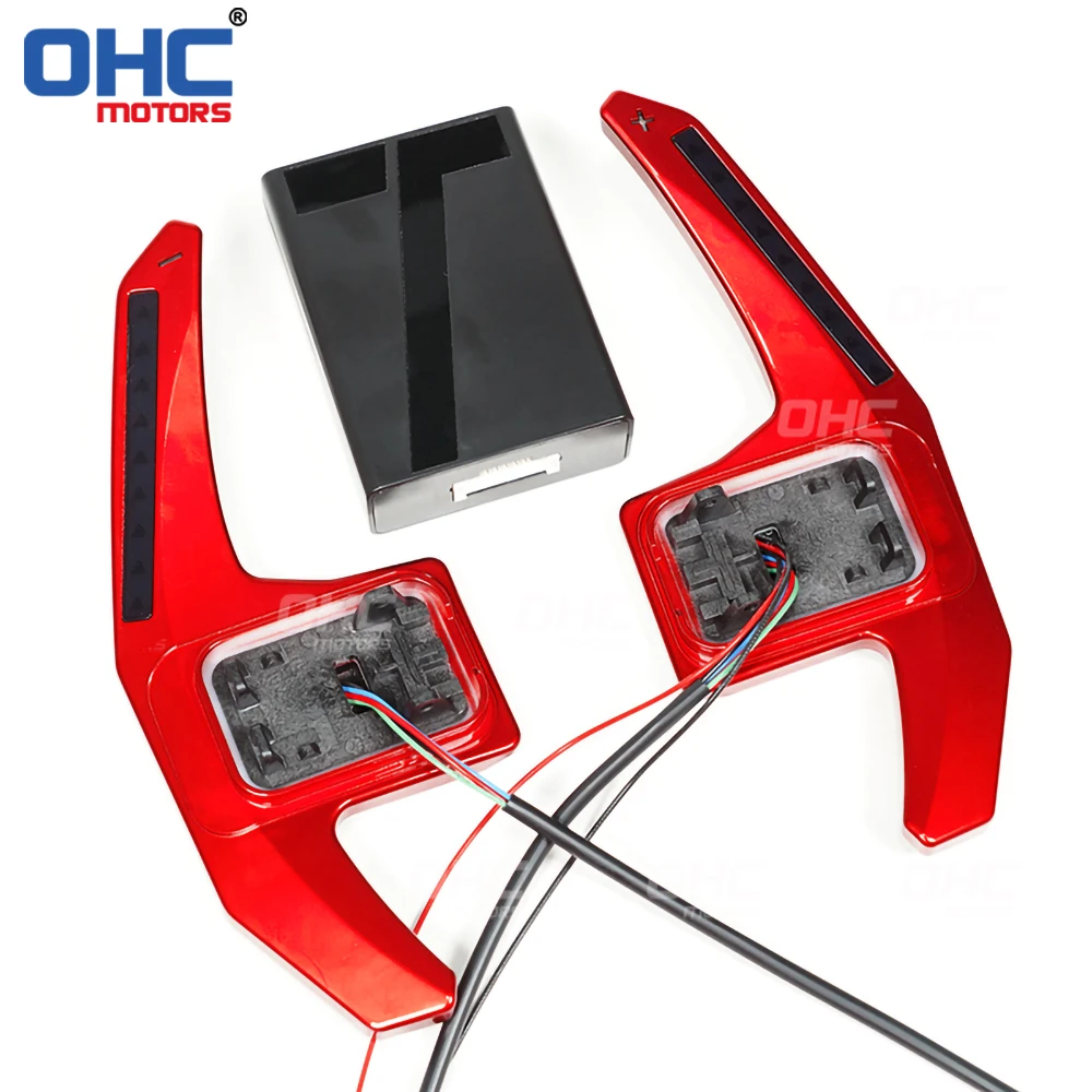 Car Steering Wheel Shift Paddle for BMW MINI Cooper F54 F55 F56 F57 F60 2015 to 2022 LED RPM Smart Paddle Shift Shifter Shifters