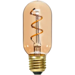 LED Retro Vintage Amber T45 2W 4W Decorative Filament Lamp LED T Bulb for Indoor Lighting