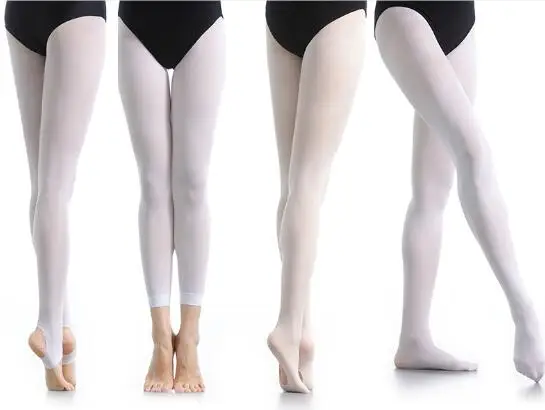 Velvet dance pantyhose ballet  dance tights for girls Footed Ballet Tights