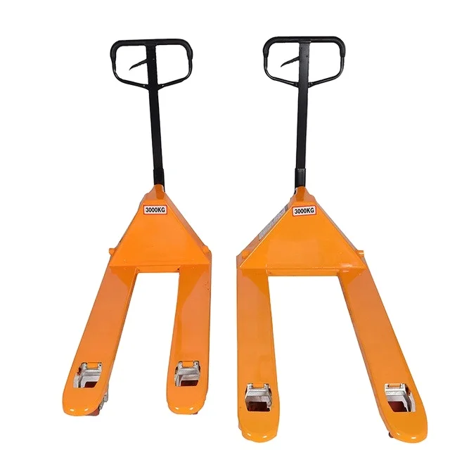 1t Nylon Wheel Hydraulic Hand Pallet Truck with CE GS Tested