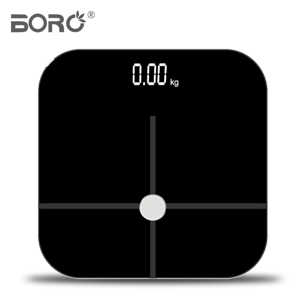 BL-8046 LED Display Calibration Clear Circular 180 Kg Digital Weight Bathroom Body Scale Best Seller