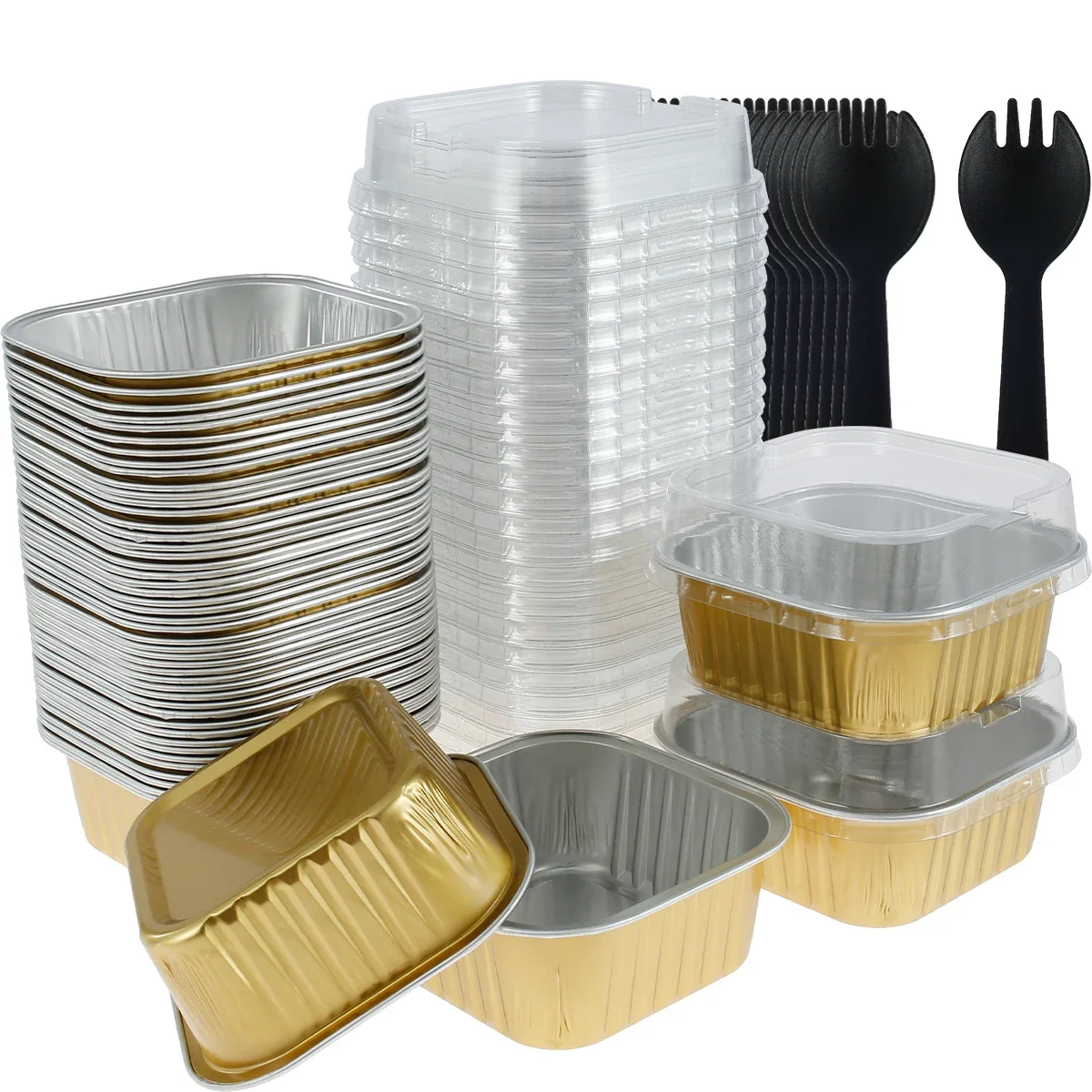 150 шт. алюминиевая фольга чашки для кексов антипригарные фольгированные чашки для выпечки