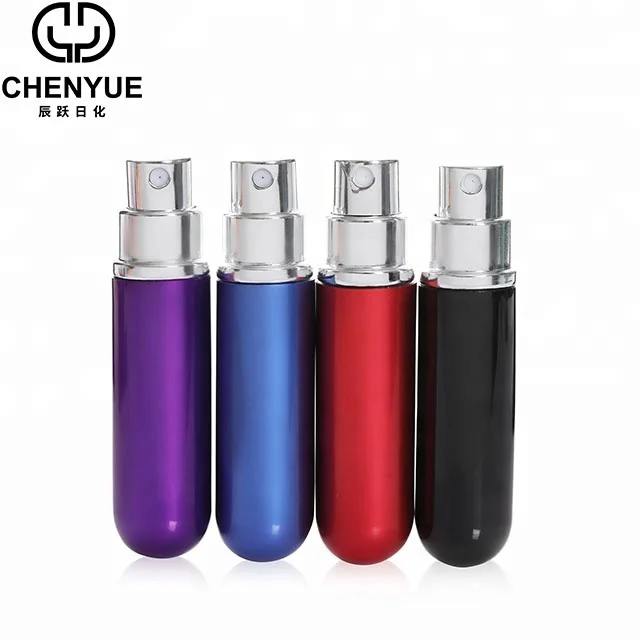 5ml 10ml 15ml wholesale aluminum portable bottle perfume atomizer